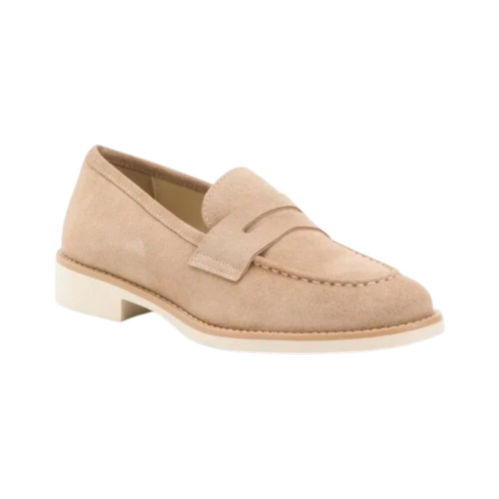RIZZOLI Made In Italy Suede Penny Loafers
